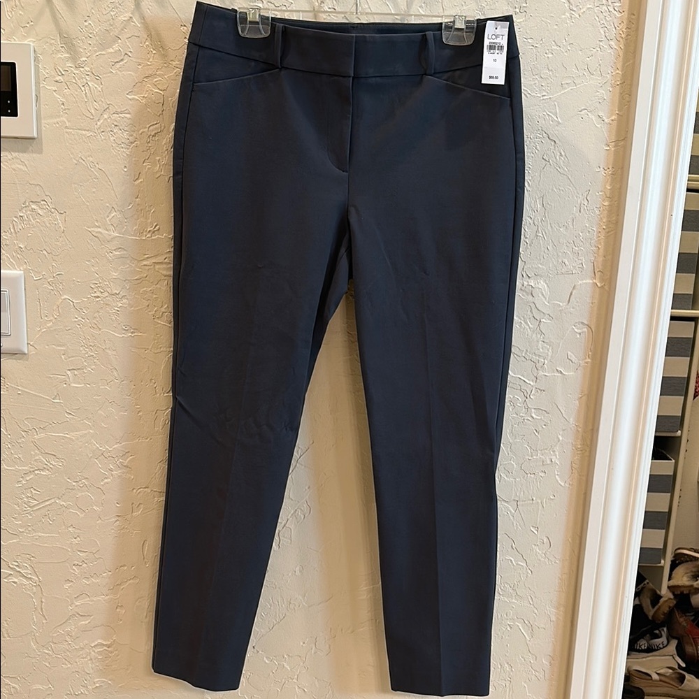 LOFT Charcoal Grey Pants